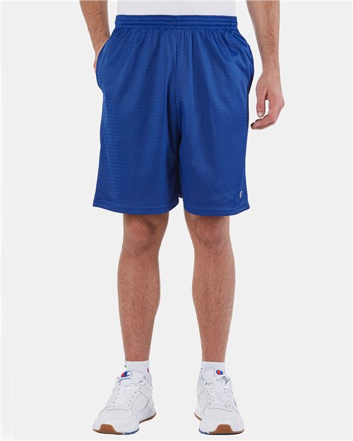 Champion - Unisex 9" Mesh Shorts with Pockets - S162