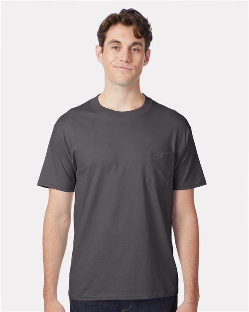 Hanes - Unisex Beefy-T® Pocket T-Shirt - 5190