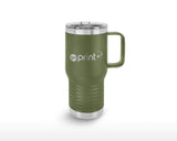 Polar Camel 20 oz Travel Mug with Handle