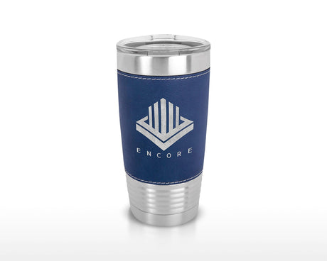 Polar Camel 20 oz. Leatherette Tumbler - goprintplus