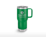 Polar Camel 20 oz Travel Mug with Handle