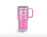 Polar Camel 20 oz Travel Mug with Handle