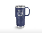 Polar Camel 20 oz Travel Mug with Handle