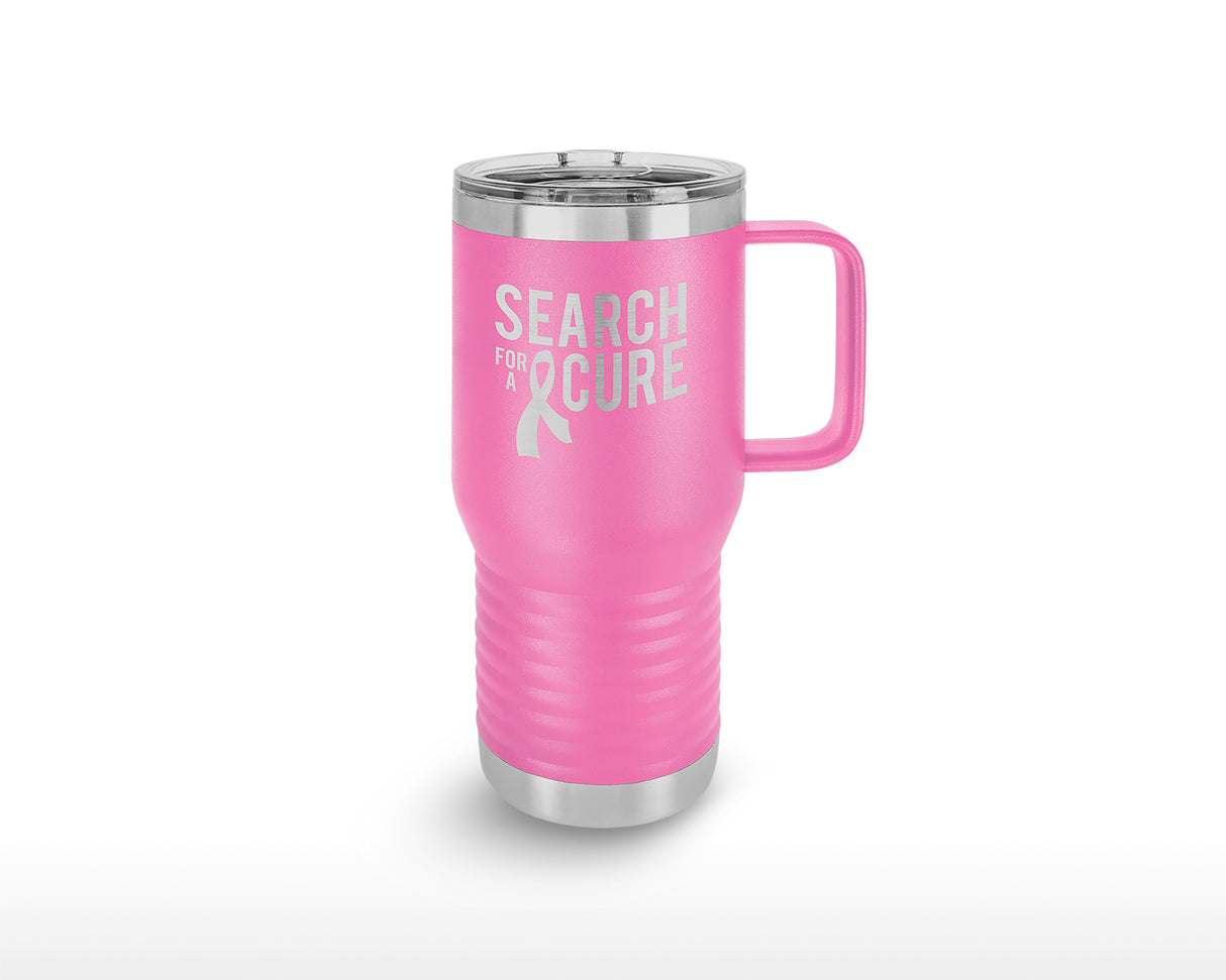 Polar Camel 20 oz Travel Mug with Handle