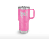 Polar Camel 20 oz Travel Mug with Handle