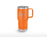 Polar Camel 20 oz Travel Mug with Handle