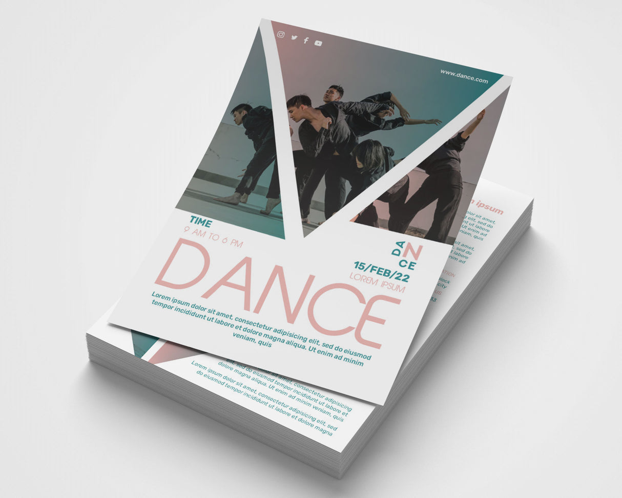 Dance Class Business Flyer