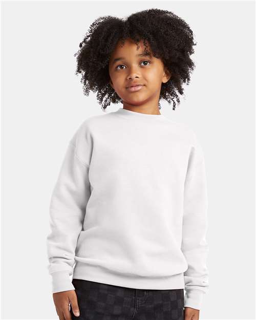 Hanes - Youth EcoSmart® Crewneck Sweatshirt - P360