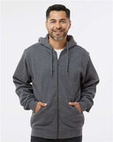 DRI DUCK - Men's Crossfire Heavyweight Power Fleece Hooded Jacket with Thermal Lining - 7033