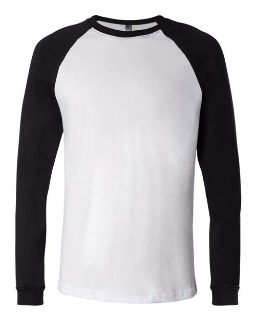 BELLA + CANVAS - Men's Long Sleeve Jersey Baseball Tee - 3000