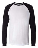 BELLA + CANVAS - Men's Long Sleeve Jersey Baseball Tee - 3000