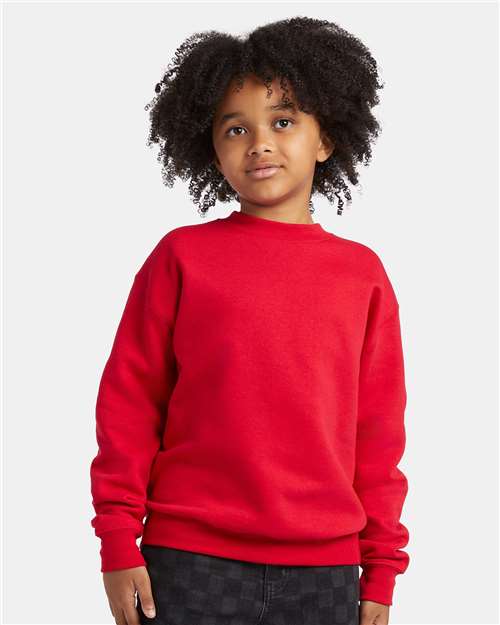 Hanes - Youth EcoSmart® Crewneck Sweatshirt - P360