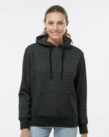 J. America - Women’s Glitter French Terry Hooded Sweatshirt - 8860J