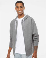 Independent Trading Co. - Unisex Lightweight Full-Zip Hooded Sweatshirt - AFX90UNZ