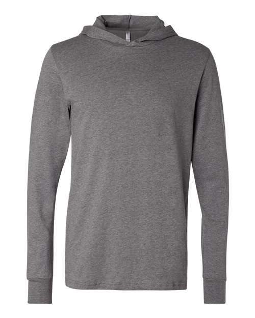 BELLA + CANVAS - Unisex Jersey Hooded Long Sleeve Tee - 3512