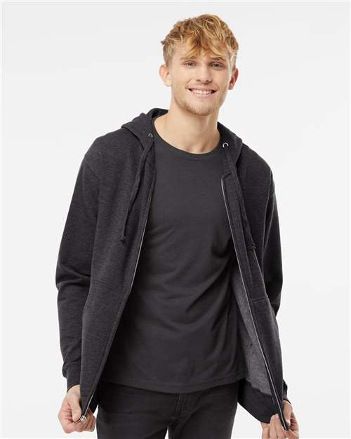 Unisex Midweight Full-Zip Hooded Sweatshirt