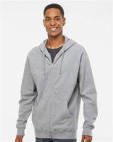 Unisex Midweight Full-Zip Hooded Sweatshirt