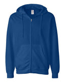 Unisex Midweight Full-Zip Hooded Sweatshirt