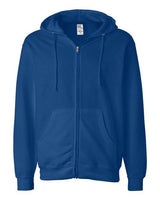 Unisex Midweight Full-Zip Hooded Sweatshirt
