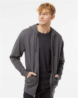 Unisex Midweight Full-Zip Hooded Sweatshirt