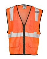 Kishigo - Unisex Economy Mesh 6-Pocket Vest - 1191-1192