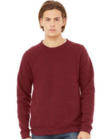 BELLA + CANVAS - Unisex Sponge Fleece Raglan Crewneck Sweatshirt - 3901