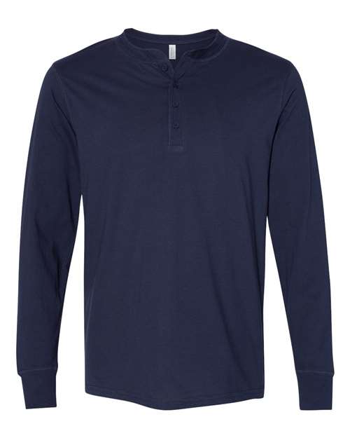 BELLA + CANVAS - Men's Jersey Henley - 3150