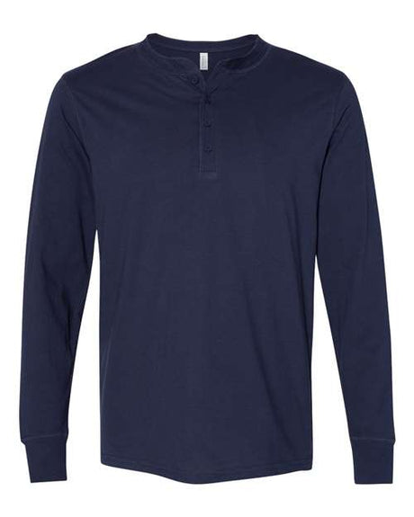 BELLA + CANVAS - Men's Jersey Henley - 3150