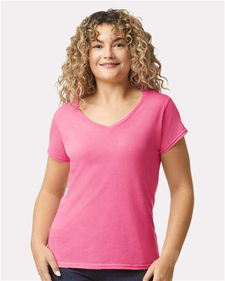 Gildan - Women's Softstyle® V-Neck T-Shirt - 64V00L