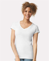 Gildan - Women's Softstyle® V-Neck T-Shirt - 64V00L