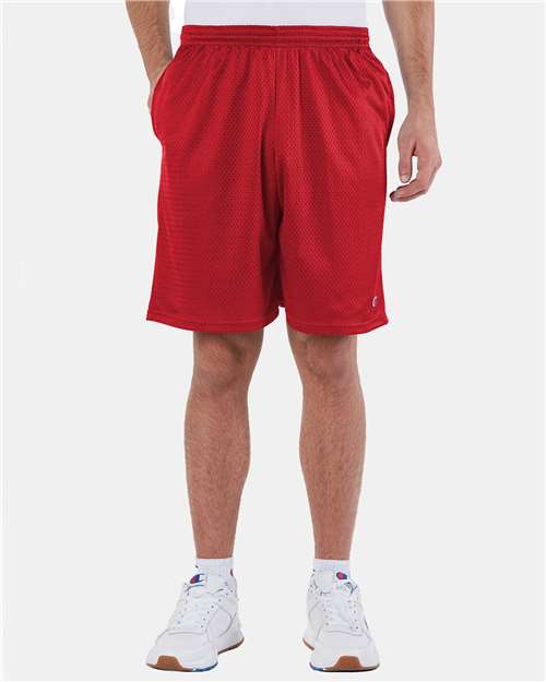 Champion - Unisex 9" Mesh Shorts with Pockets - S162