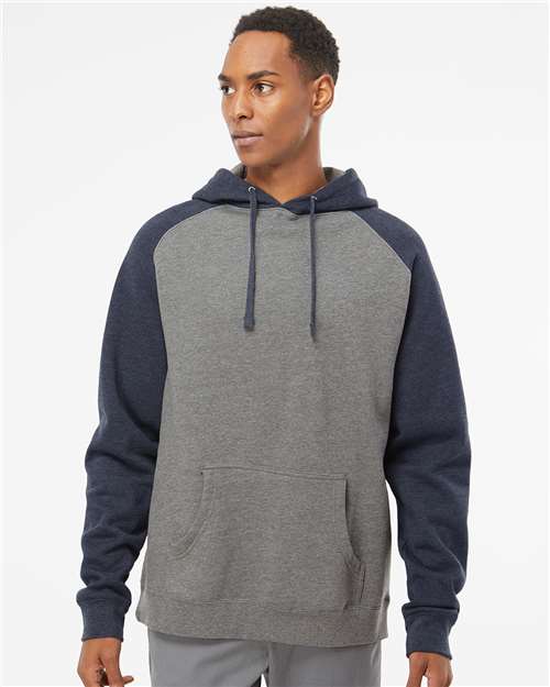 Independent Trading Co. - Unisex Raglan Hooded Sweatshirt - IND40RP