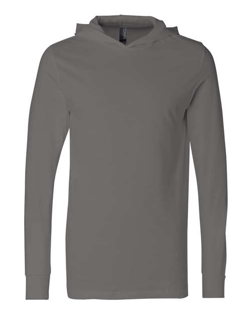 BELLA + CANVAS - Unisex Jersey Hooded Long Sleeve Tee - 3512