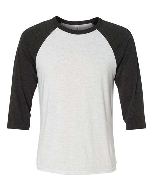 BELLA + CANVAS - Unisex Three-Quarter Sleeve Baseball Tee - 3200C