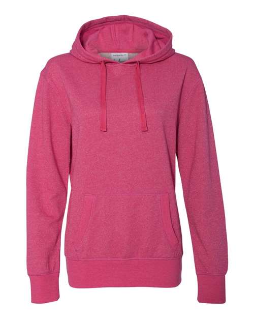 J. America - Women’s Glitter French Terry Hooded Sweatshirt - 8860J