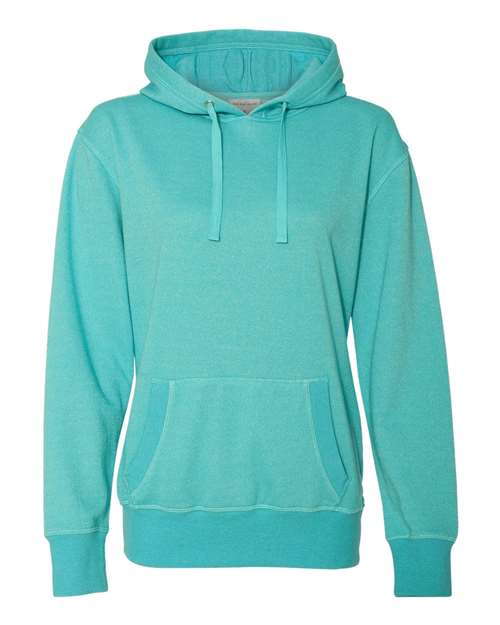 J. America - Women’s Glitter French Terry Hooded Sweatshirt - 8860J