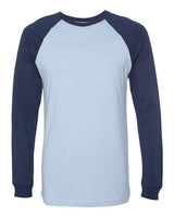 BELLA + CANVAS - Men's Long Sleeve Jersey Baseball Tee - 3000
