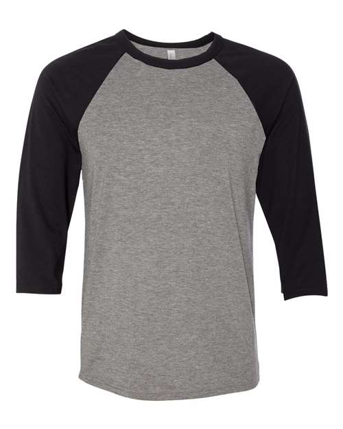 BELLA + CANVAS - Unisex Three-Quarter Sleeve Baseball Tee - 3200C