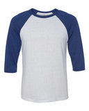 BELLA + CANVAS - Unisex Three-Quarter Sleeve Baseball Tee - 3200C