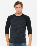 BELLA + CANVAS - Unisex Three-Quarter Sleeve Baseball Tee - 3200C