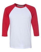 BELLA + CANVAS - Unisex Three-Quarter Sleeve Baseball Tee - 3200C