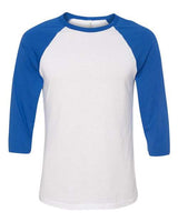 BELLA + CANVAS - Unisex Three-Quarter Sleeve Baseball Tee - 3200C