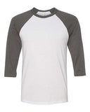BELLA + CANVAS - Unisex Three-Quarter Sleeve Baseball Tee - 3200C