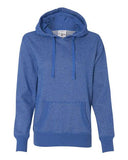 J. America - Women’s Glitter French Terry Hooded Sweatshirt - 8860J