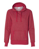 J. America - Women’s Glitter French Terry Hooded Sweatshirt - 8860J