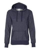 J. America - Women’s Glitter French Terry Hooded Sweatshirt - 8860J