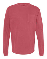 Comfort Colors - Unisex Garment-Dyed Heavyweight Long Sleeve Pocket T-Shirt - 4410