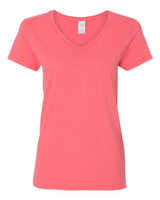 Gildan - Women's Heavy Cotton™ V-Neck T-Shirt - 5V00L