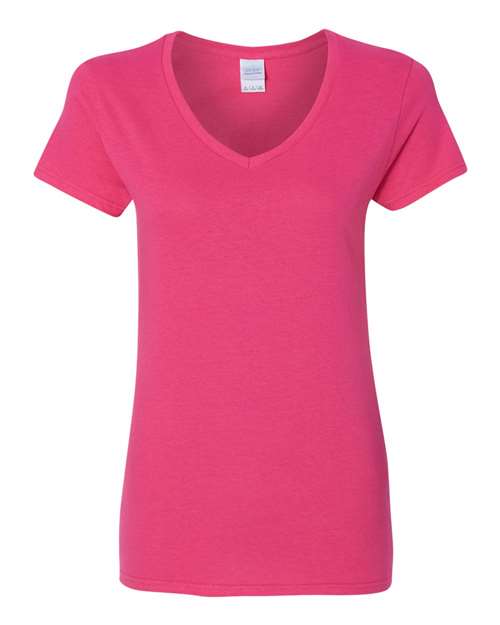 Gildan - Women's Heavy Cotton™ V-Neck T-Shirt - 5V00L