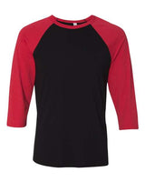 BELLA + CANVAS - Unisex Three-Quarter Sleeve Baseball Tee - 3200C